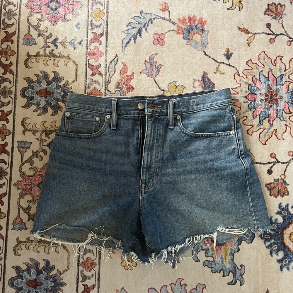 Madewell Blue Denim Shorts